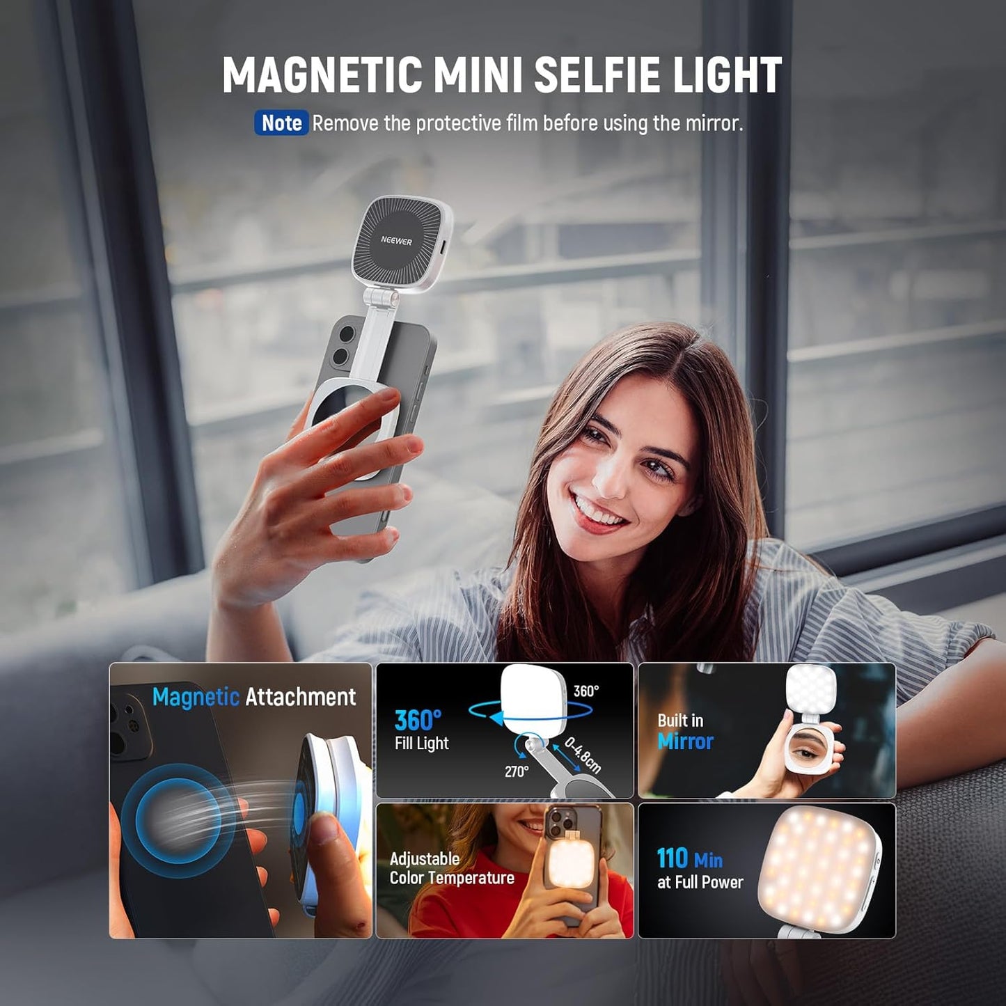 Magnetic Selfie Light Pro™